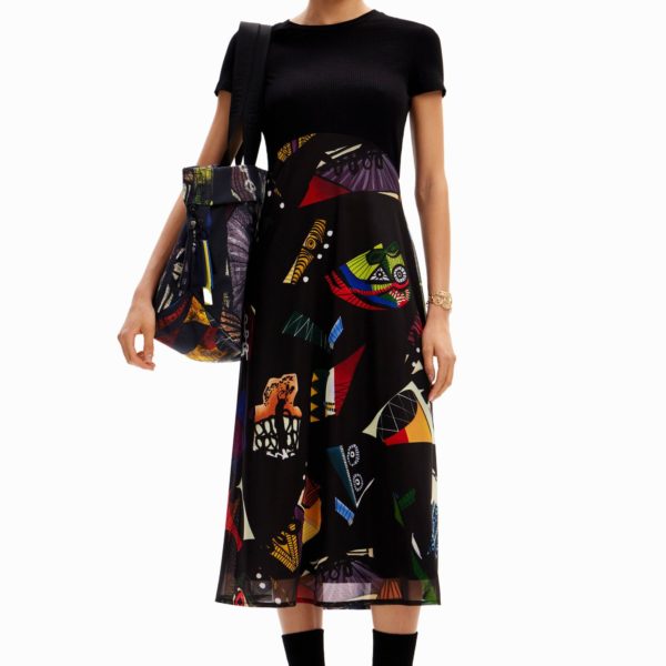 Robe midi combinée M. Christian Lacroix Desigual