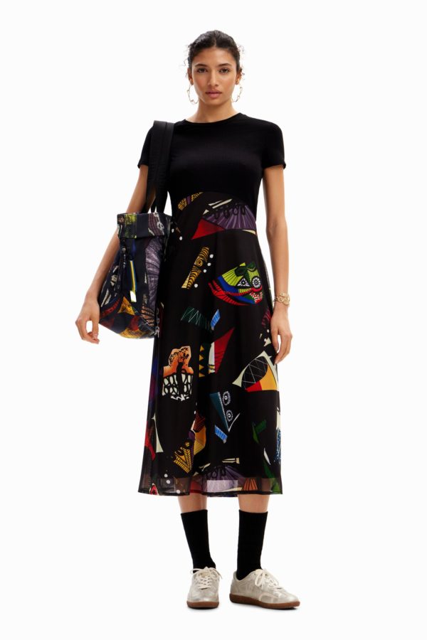 Robe midi combinée M. Christian Lacroix Desigual