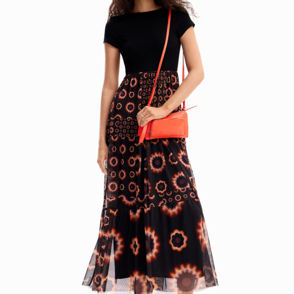 Robe midi combinée géométrique Desigual