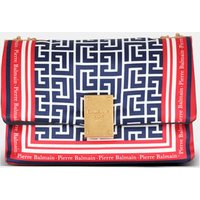 Sac 1945 Soft en foulard monogramme – Balmain