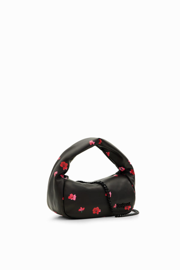 Sac S matelassé fleurs Desigual