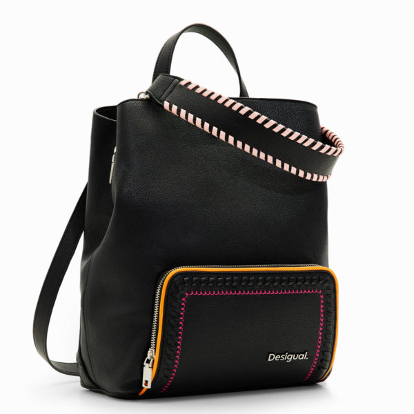 Sac à dos M convertible broderie Desigual