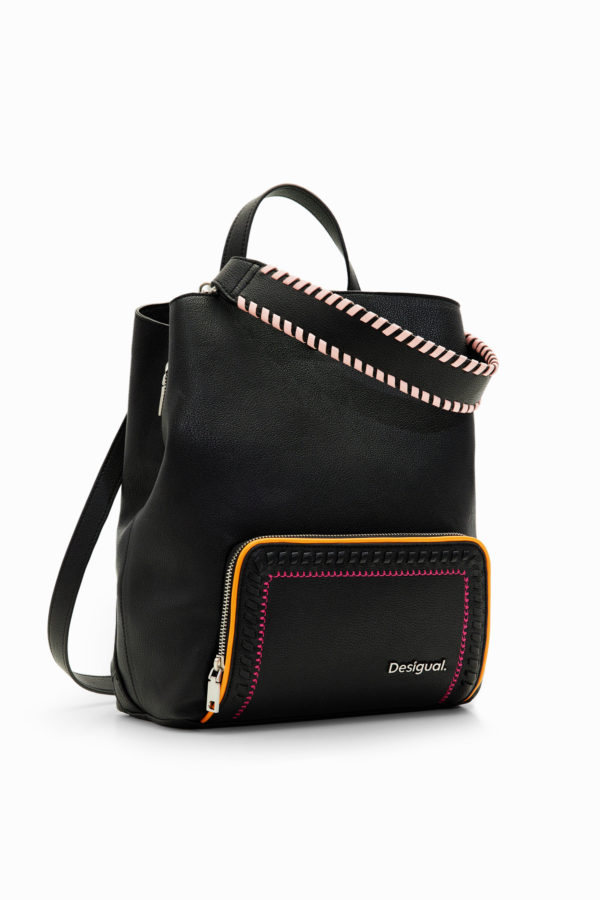 Sac à dos M convertible broderie Desigual