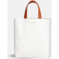 Sac cabas vertical mini format en cuir Museo – Marni