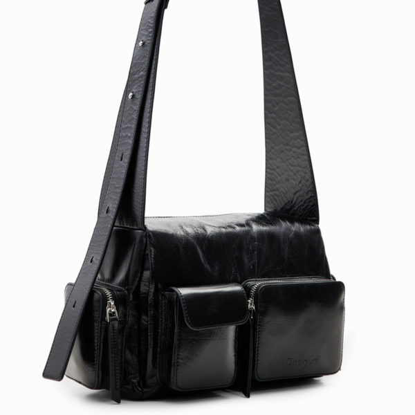 Sac moyen cuir poches Desigual