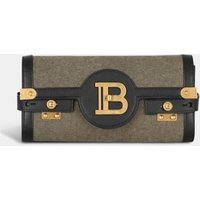 Sac pochette B-Buzz 23 en toile - Balmain
