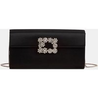 Sac pochette Envelope Flap Flower Buckle – Roger Vivier