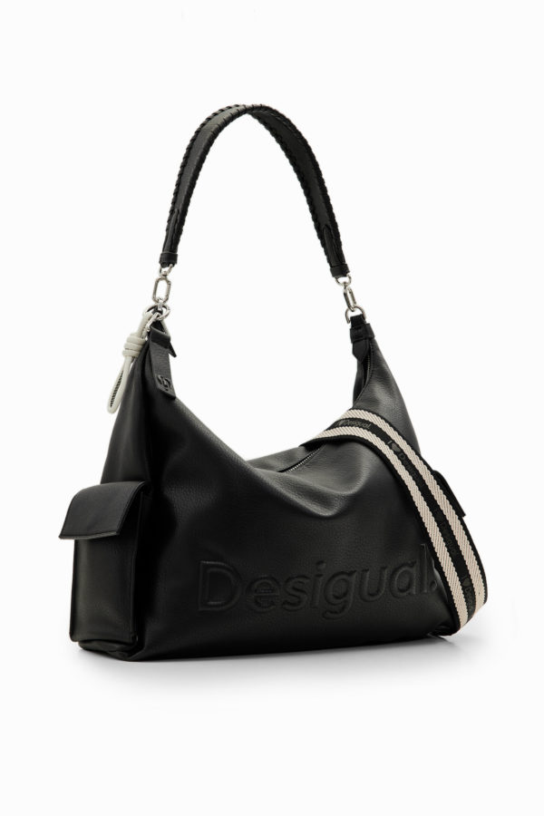 Sac porté épaule L logo Desigual