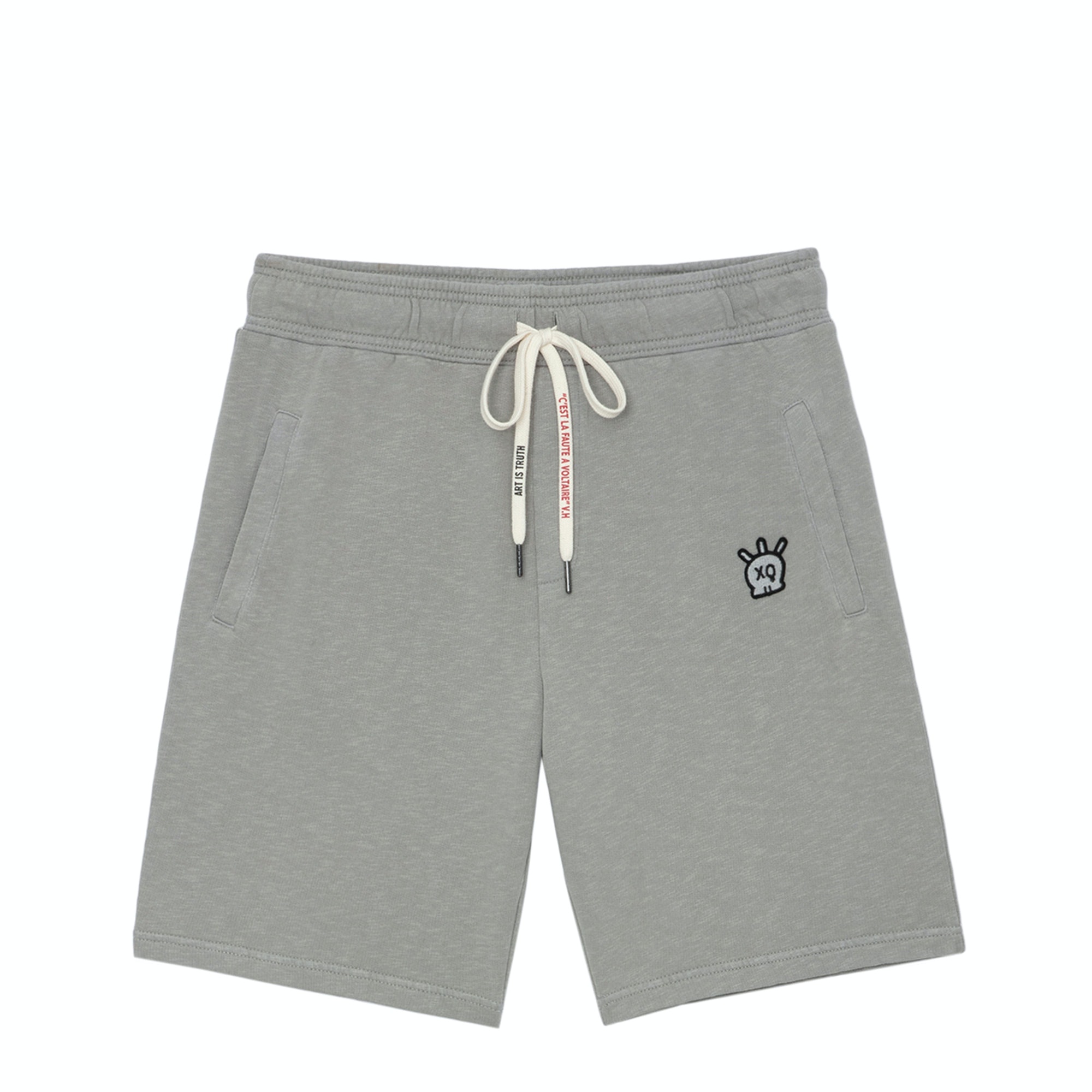 Short Party Skull Gris Clair - Taille Xs - Homme