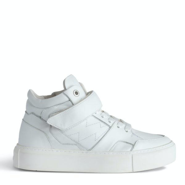 Sneakers Mi-Hautes Zv1747 Flash Chunky Blanc - Taille 39 - Femme