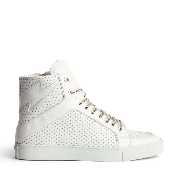 Sneakers Montantes Zv1747 High Flash Blanc – Taille 41 – Femme – Zadig & Voltaire