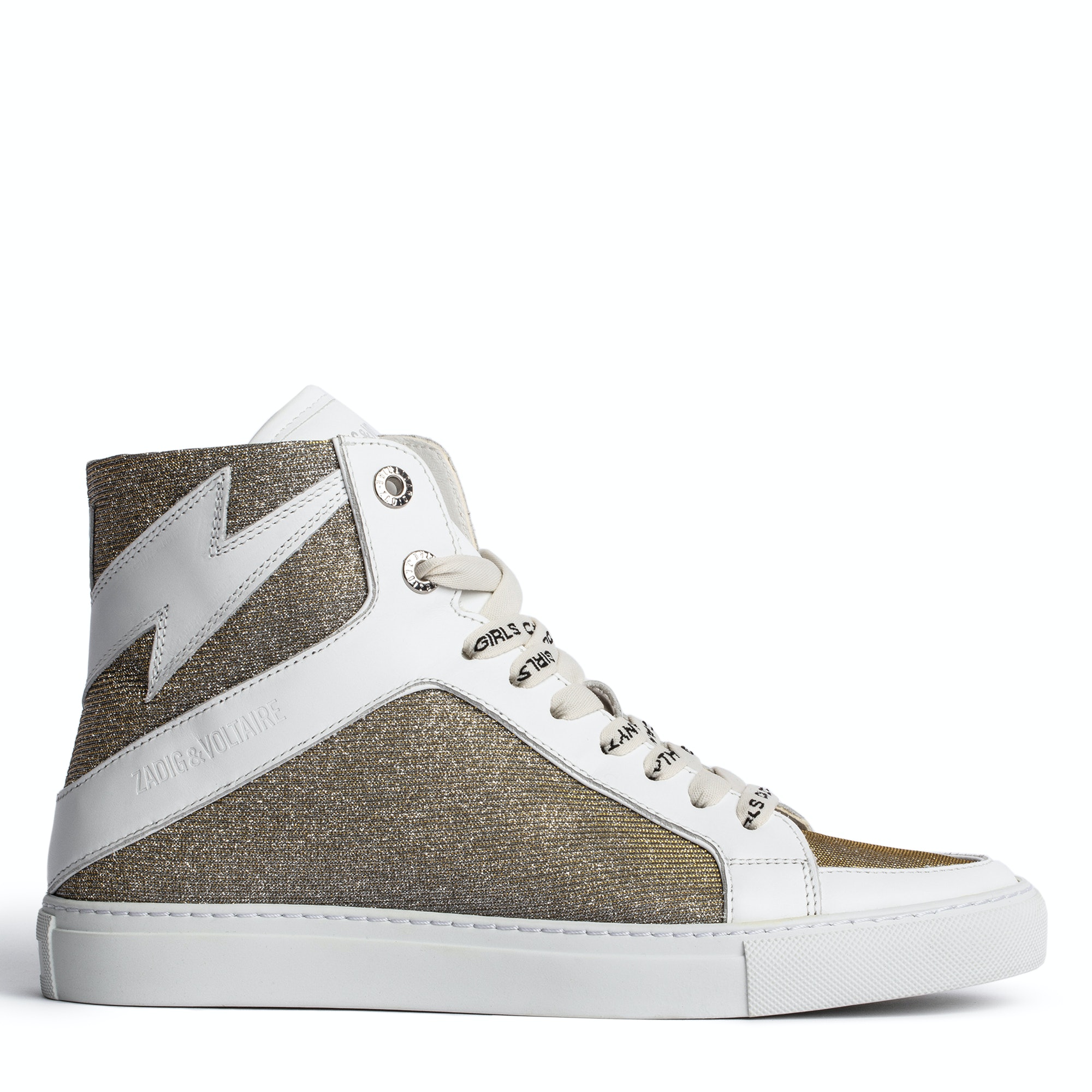 Sneakers Montantes Zv1747 High Flash Silver - Taille 36 - Femme