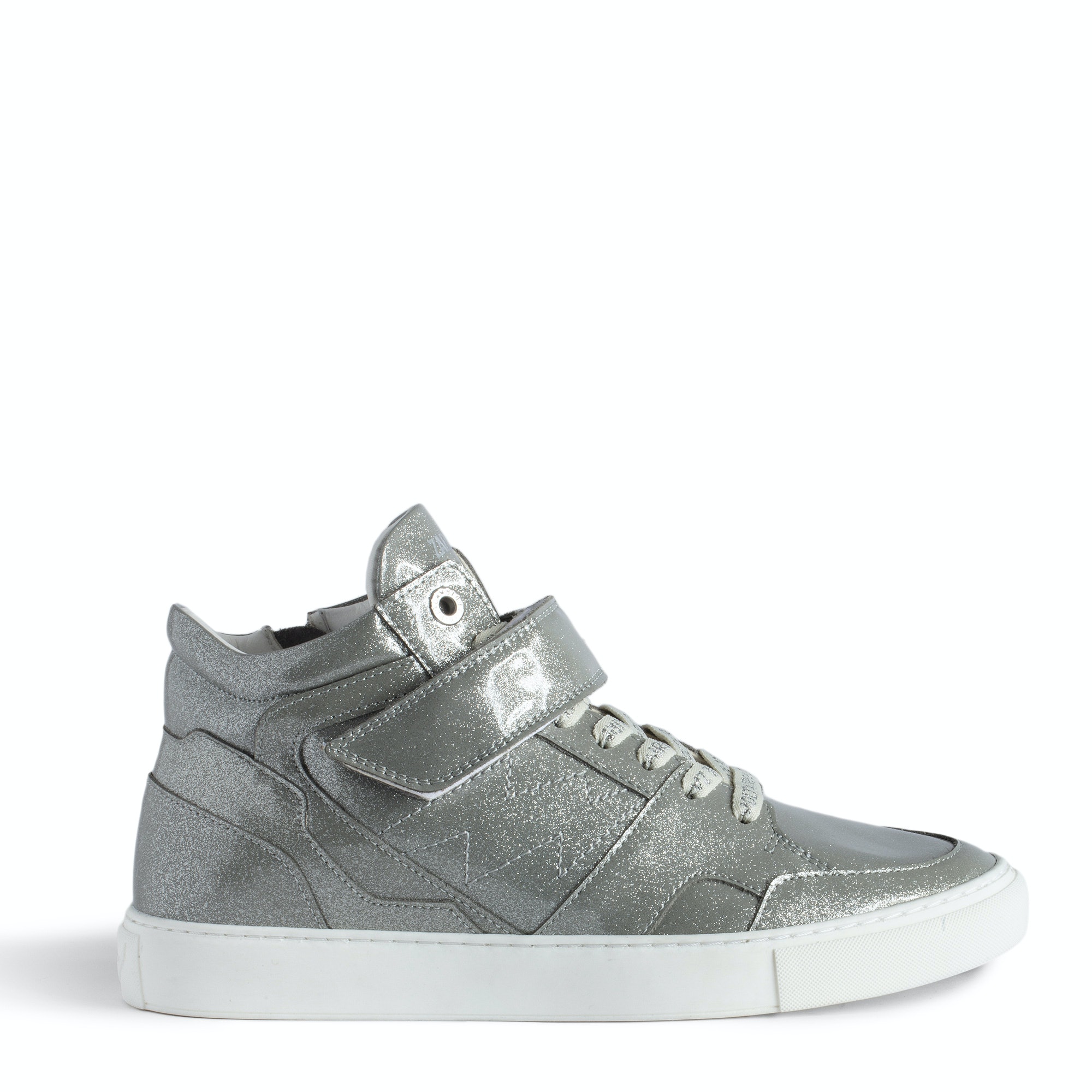 Sneakers Zv1747 Mid Flash Infinity Patent Silver - Taille 39 - Femme