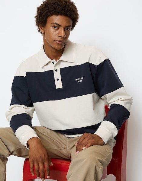 Sweat-shirt de rugby à manches longues - Marc O'Polo