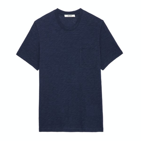 T-Shirt Stockholm Flamme Encre – Taille L – Homme – Zadig & Voltaire