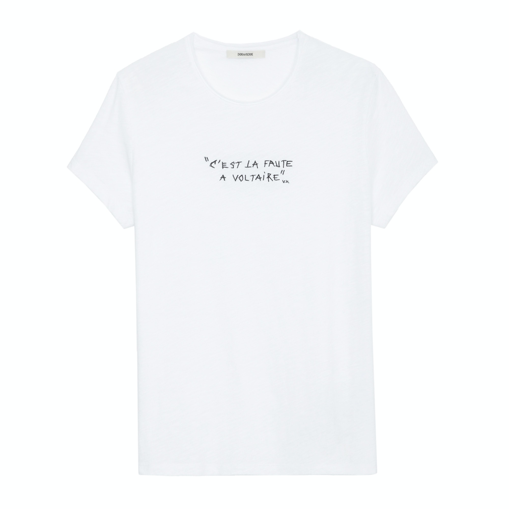 T-Shirt Toby Flamme Blanc - Taille M - Homme