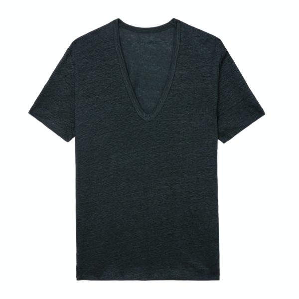 T-Shirt Wassa Lin Nori – Taille M – Femme – Zadig & Voltaire