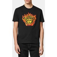 T-shirt à imprimé Medusa Flame - Versace