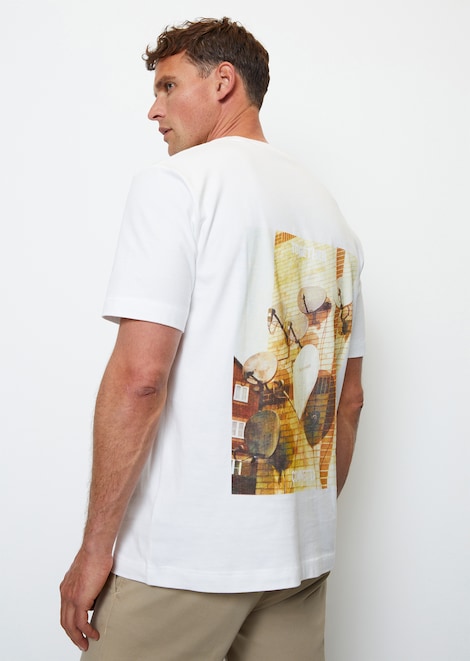 T-shirt imprimé dans le dos de coupe regular - Marc O'Polo
