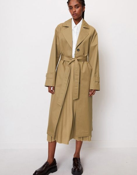 Trench-coat ceinturé