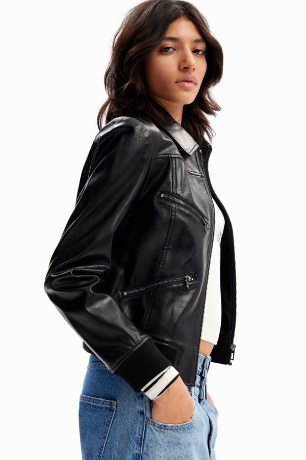 Veste biker rétro Desigual