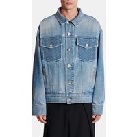Veste en denim à logo - Balmain
