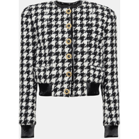Veste en tweed pied-de-poule - Balmain