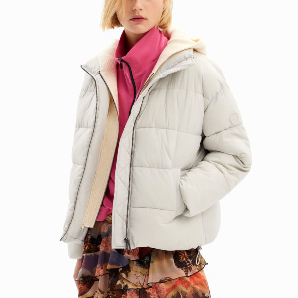 Veste matelassée combinée Desigual