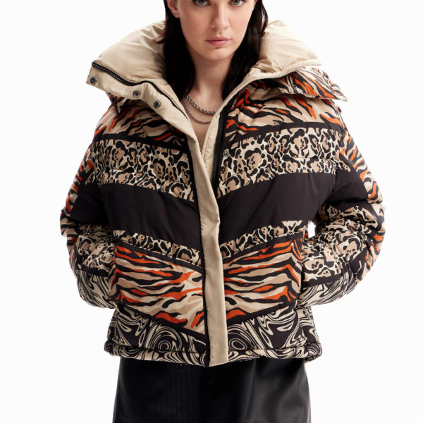 Veste matelassée patchwork Desigual