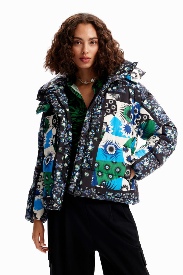 Veste matelassée patchwork Desigual