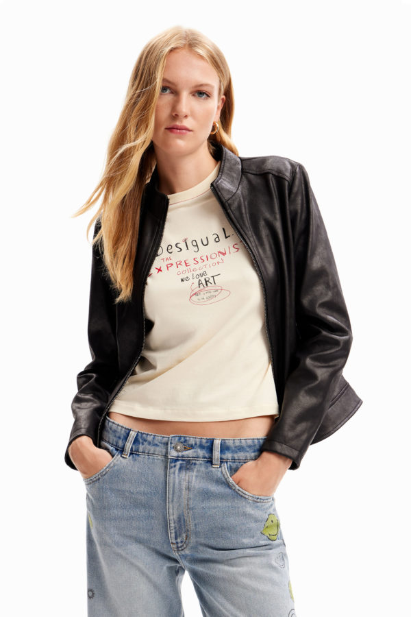 Veste motard ajustée Desigual
