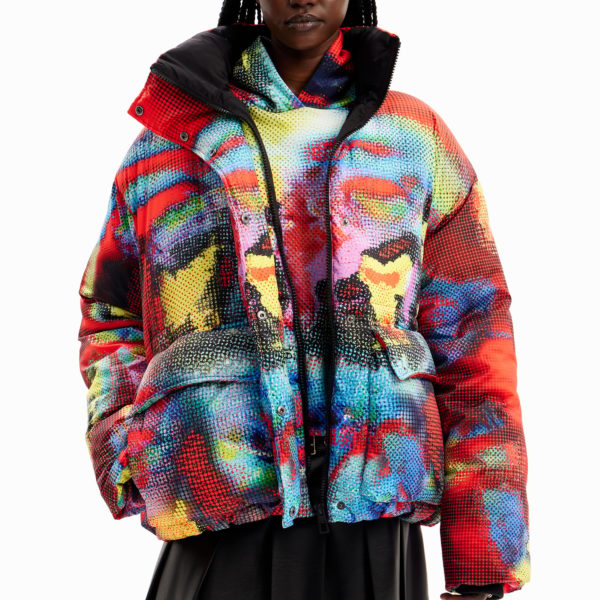 Veste oversize matelassée María Escoté Desigual