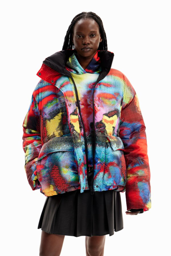 Veste oversize matelassée María Escoté Desigual