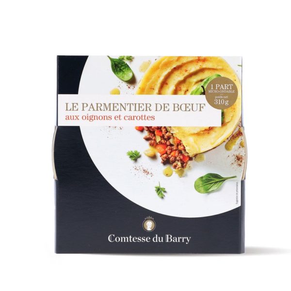 Parmentier de bœuf aux carottes et petits oignons-Comtesse du Barry