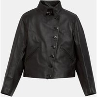 veste Fifre marron en cuir d’agneau – Agnes B.