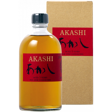Whisky Akashi Single Malt 5 Ans Red Wine Cask