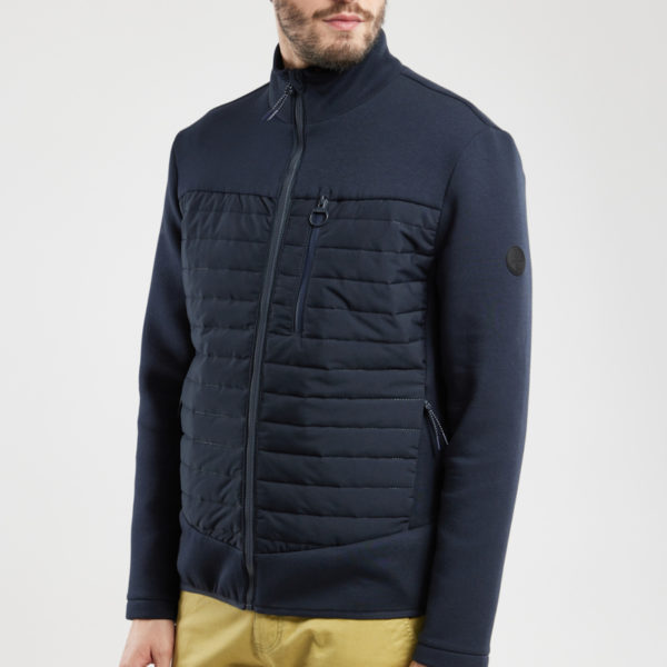 BERMUDES Polaire bi-matière PRINCELOW Homme NAVY XXXL