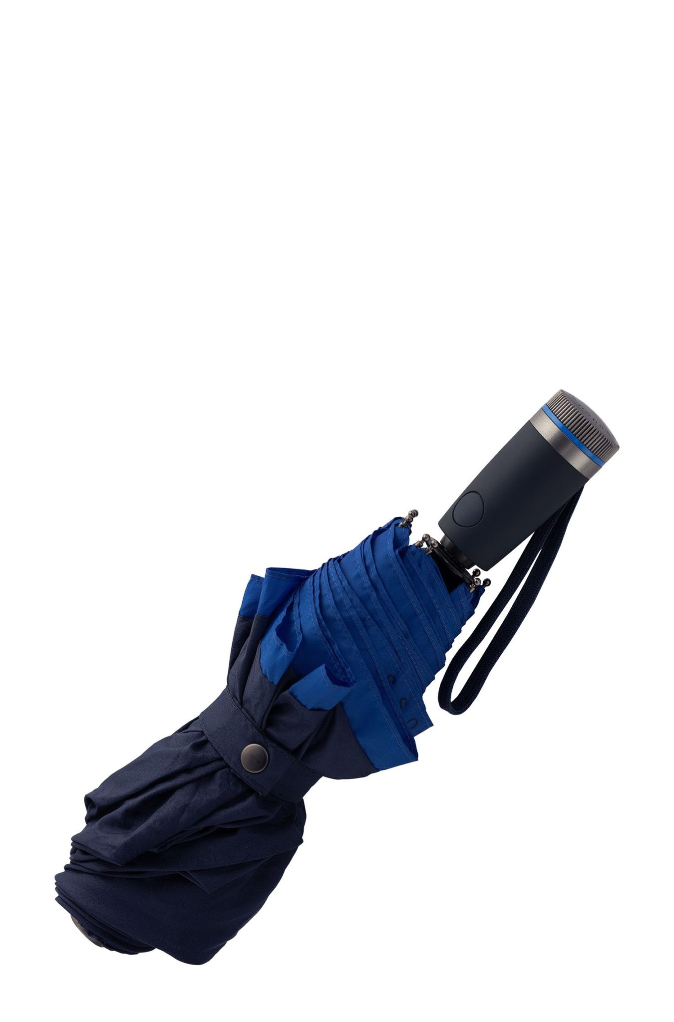 Hugo Boss Parapluie de poche avec bords bleus