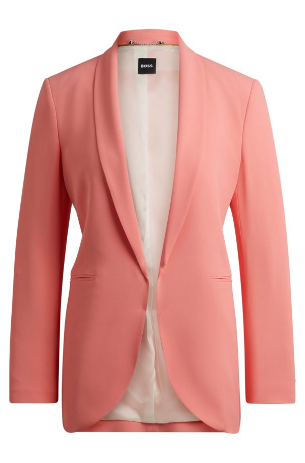 Hugo Boss Veste Regular Fit avec devant bord à bord