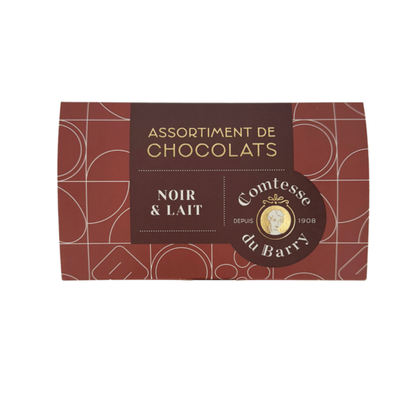 Assortiment de chocolats lait et noir 235g-Comtesse du Barry