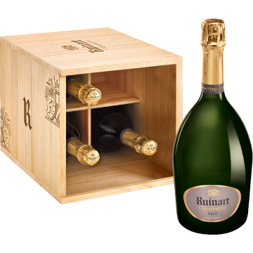 Champagne Ruinart - Cave R de Ruinart - Caisse Bois