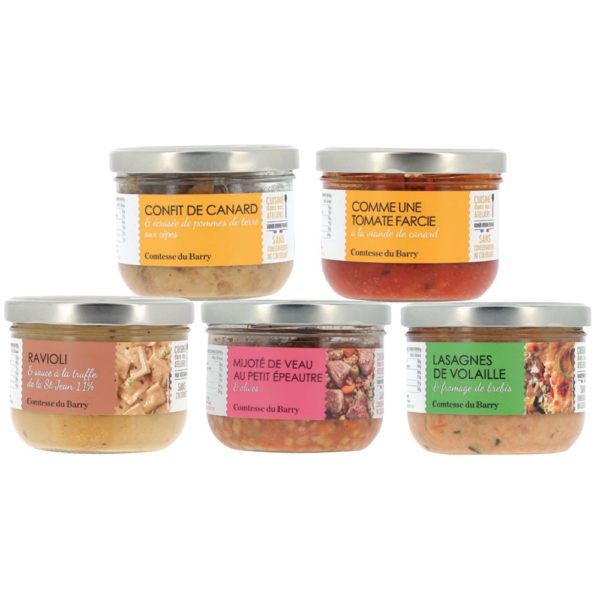 L'assortiment découverte - 5 spécialités-Comtesse du Barry