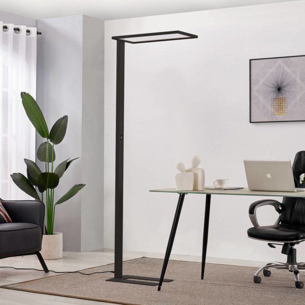 Prios Taronis lampe sur pied LED de bureau