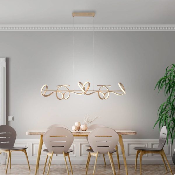 JUST LIGHT. Suspension LED Curls