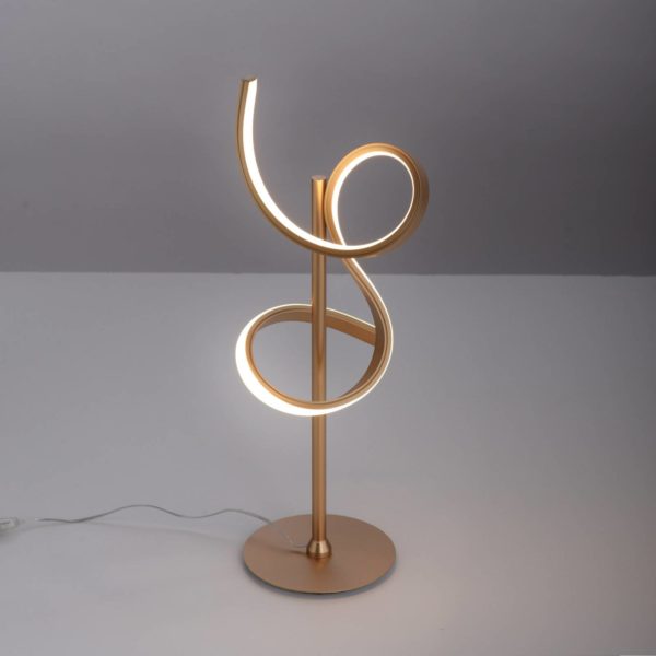 JUST LIGHT. Lampe à poser LED Curls