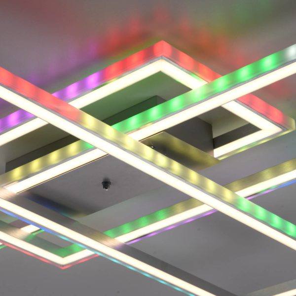 JUST LIGHT. Plafonnier LED Felix60, 105x71cm JUST LIGHT.