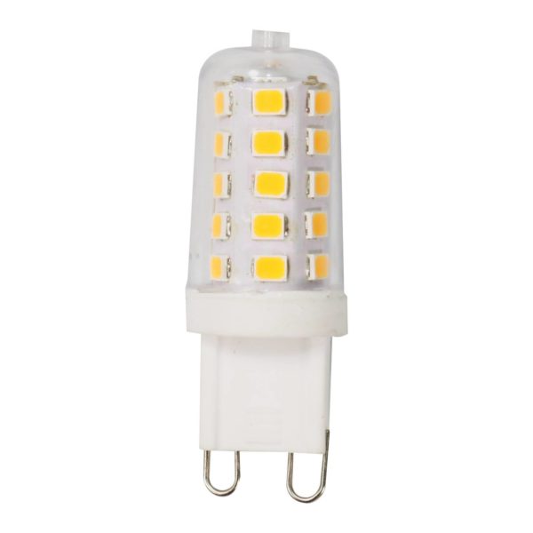 euroLighting Ampoule à broche LED G9 3 W continu 2 700 K dim euroLighting