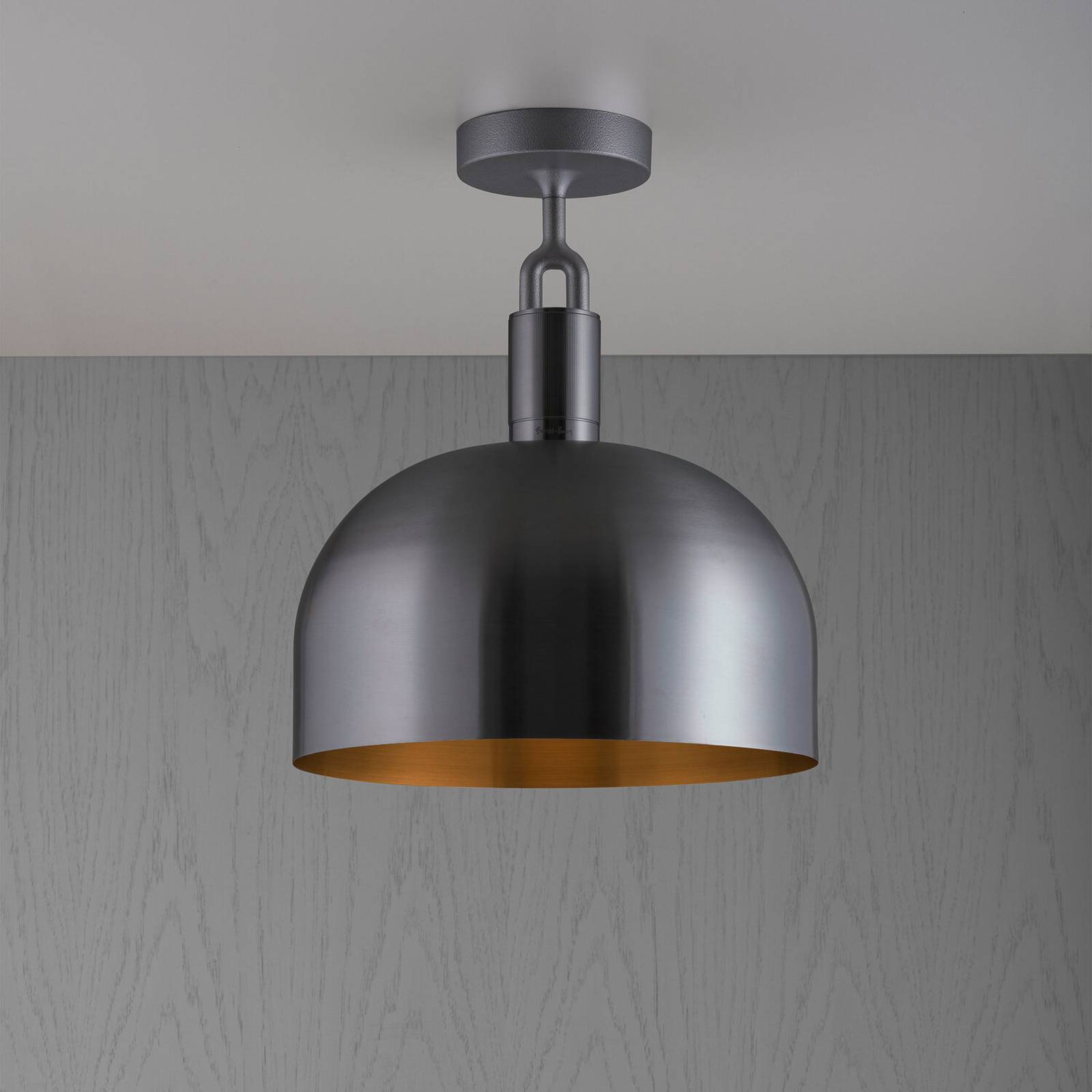 Buster + Punch Forked plafond acier Gunmetal Ø 34 cm Buster + Punch