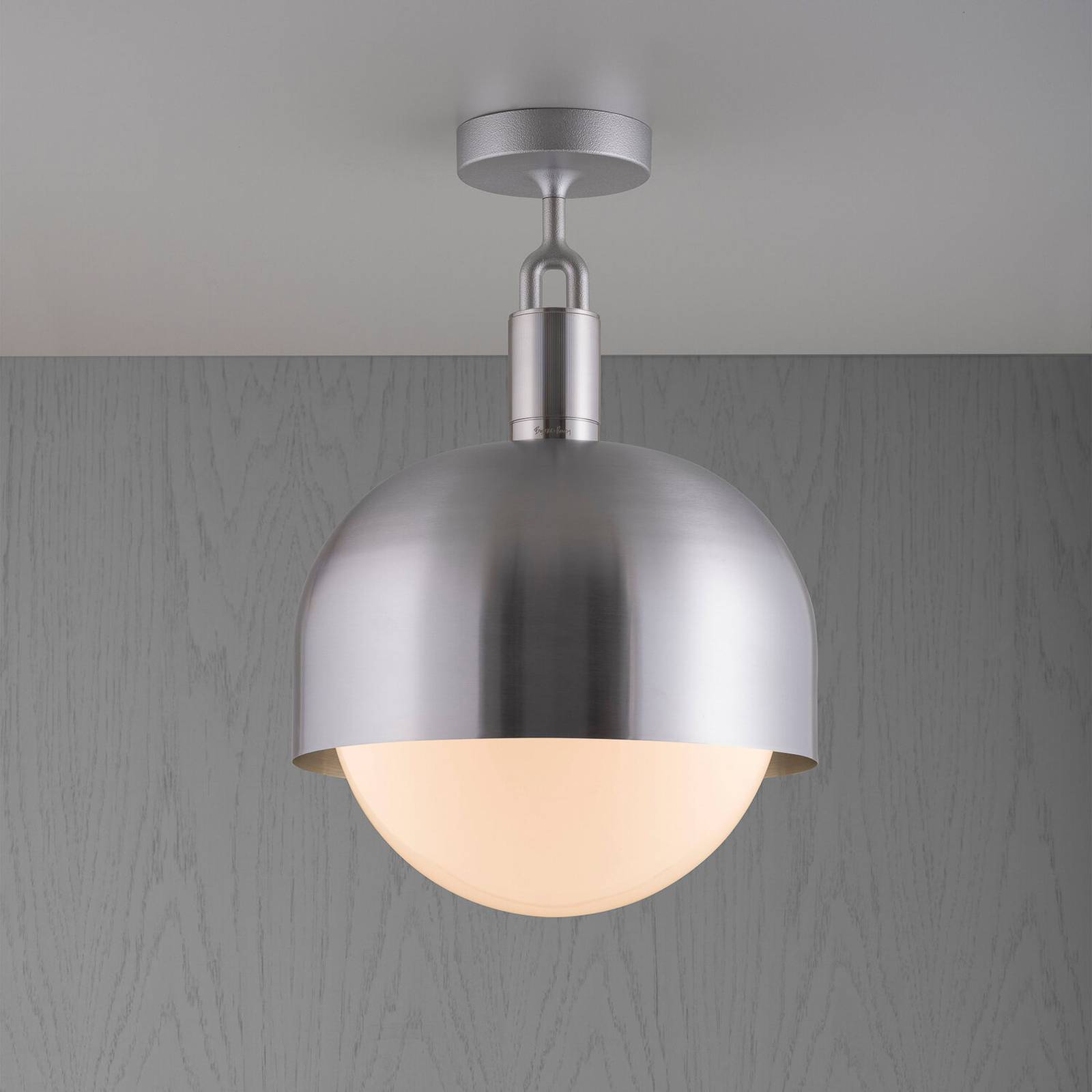 Buster + Punch Forked plafond acier/opale Ø 34cm Buster + Punch