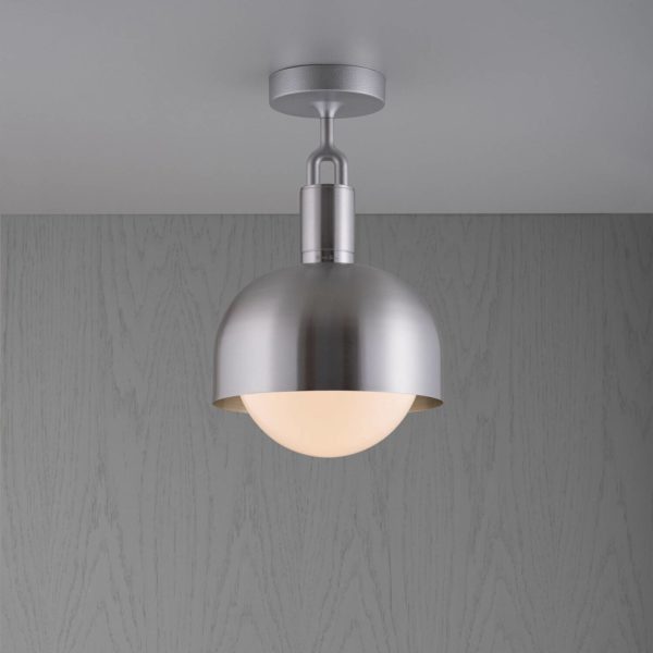 Buster + Punch Forked plafond acier/opale Ø 25cm Buster + Punch